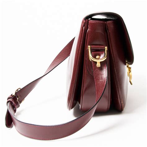 celine vintage shoulder bag|Celine pouch with strap.